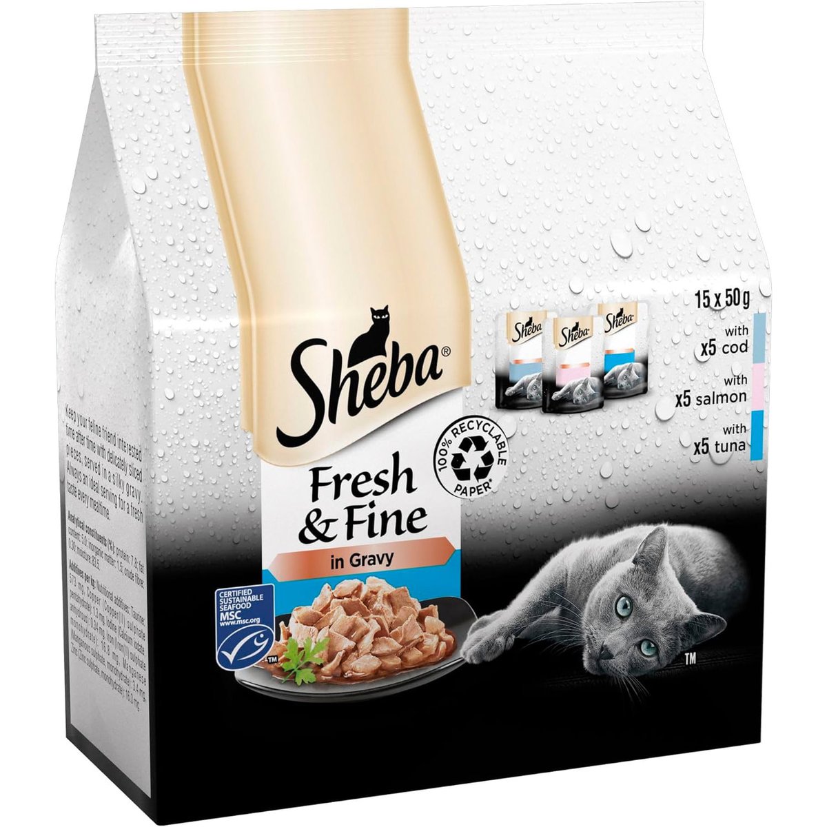 SHEBA Fresh & Fine Wet Cat Food