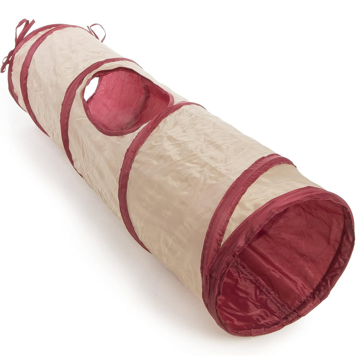 SmartyKat Crackle Chute Crinkle Activity Tunnel Cat Toy