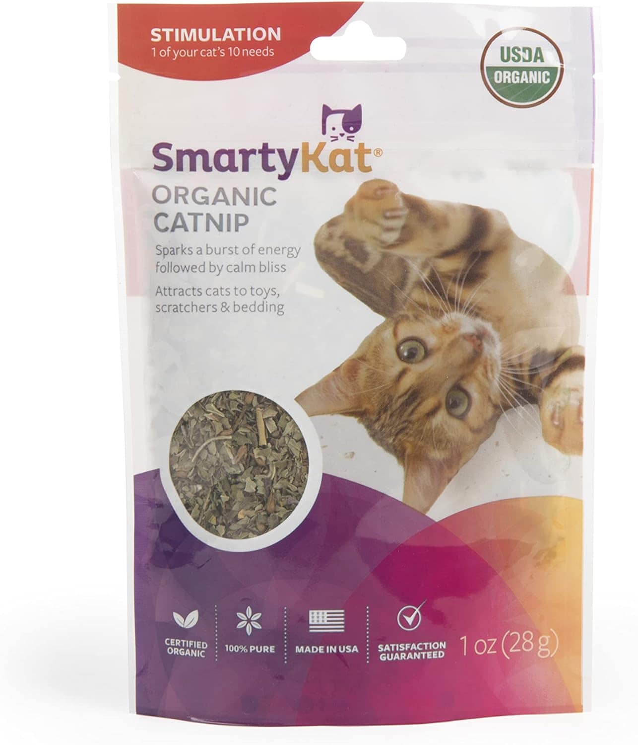 SmartyKat Organic Catnip