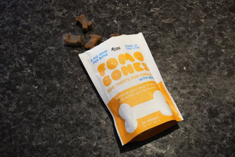 Sunday Scaries FOMO Bones - dog treats