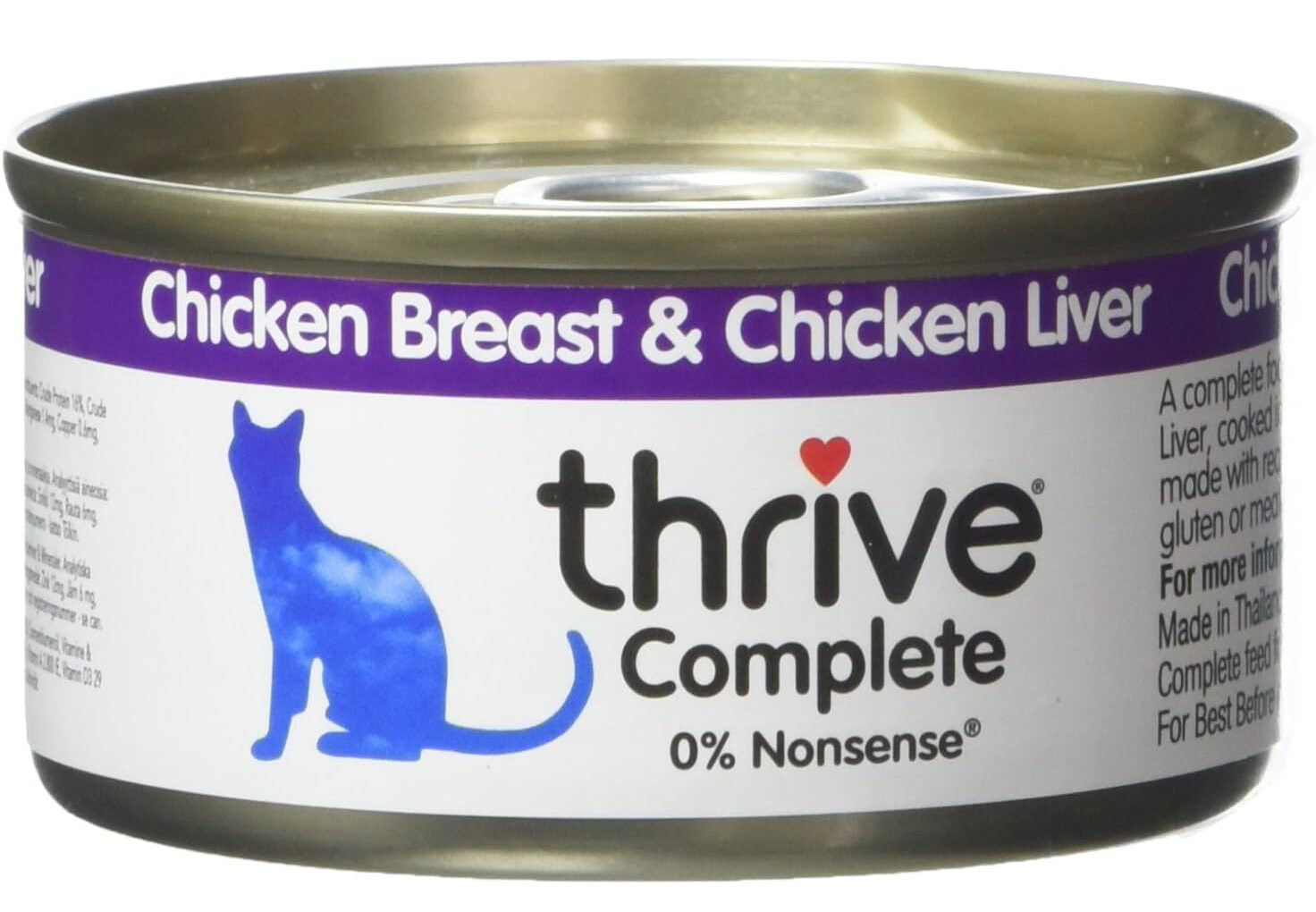 Thrive Food Complete Chicken and Liver Wet Cat Food