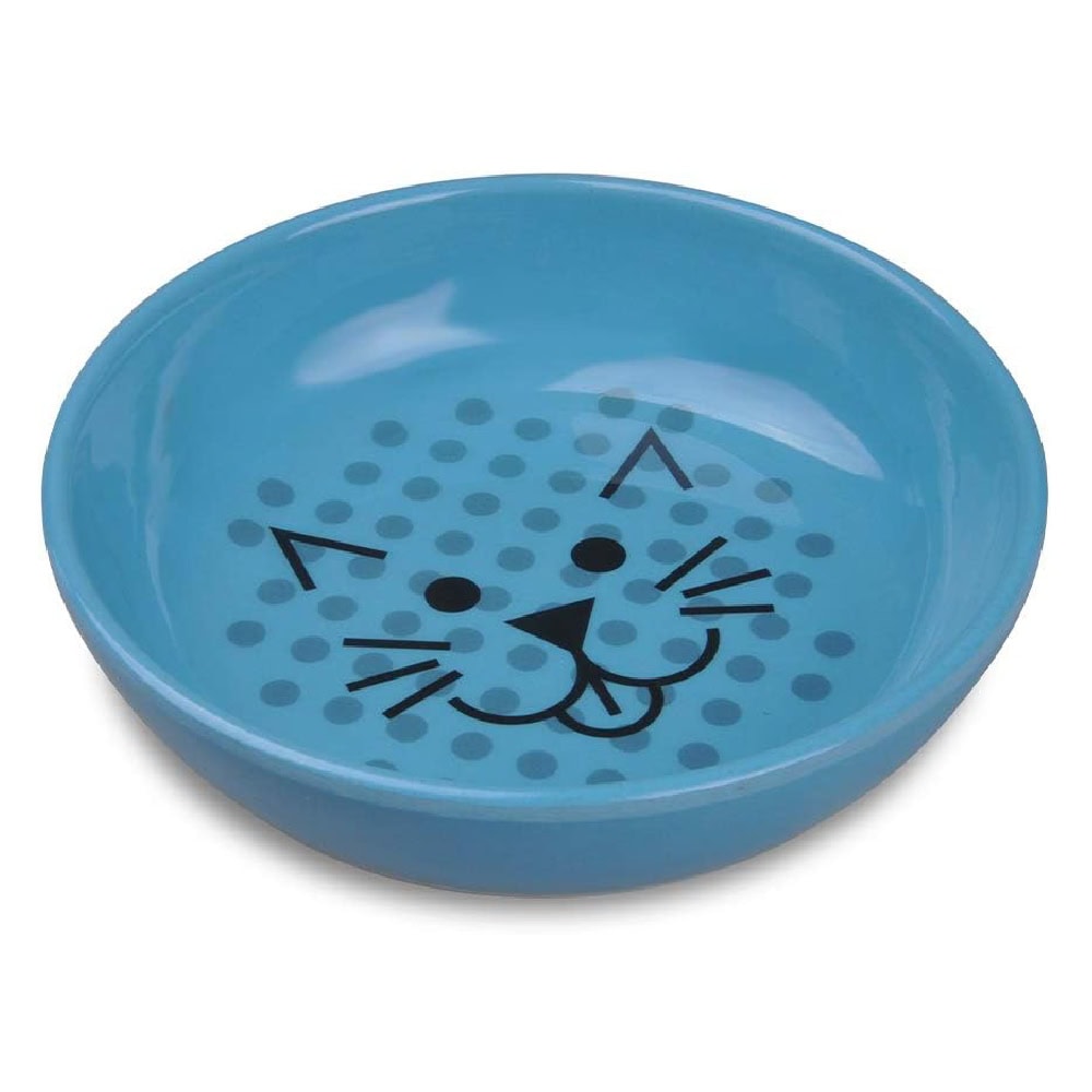 Van Ness Pets EcoWare Whisker-Friendly Cat Bowl, Wide Dish Cat Dish New