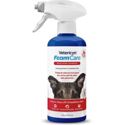 Vetericyn FoamCare Medium Density Hair Shampoo