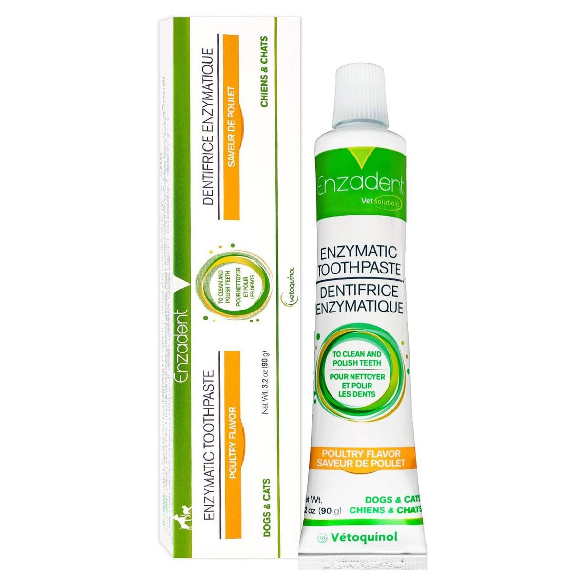 Vetoquinol Enzadent Enzymatic Poultry-Flavored Toothpaste