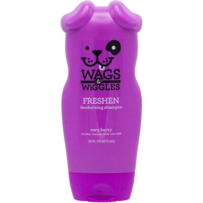 Wags & Wiggles Freshen Very Berry Deodorizing Dog Shampoo