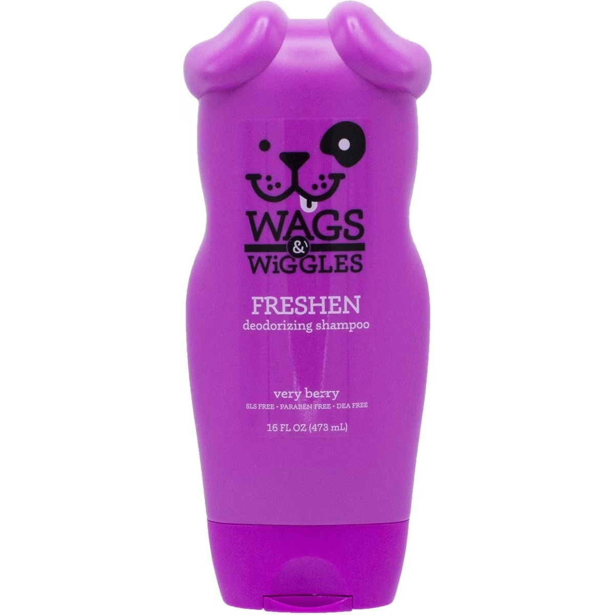 Wags & Wiggles Freshen Very Berry Deodorizing Dog Shampoo new