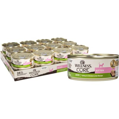 Wellness CORE Natural Grain-Free Turkey & Chicken Liver Pate Canned