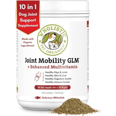 Wholistic Pet Organics Joint Mobility GLM