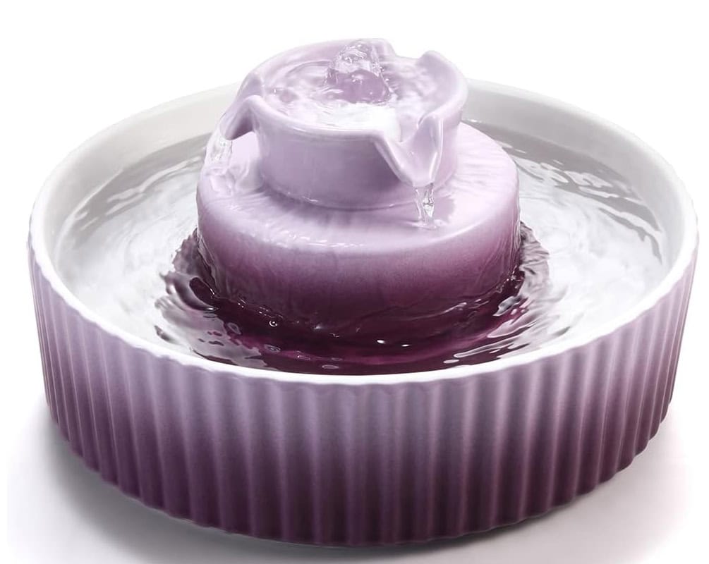 Wonder Creature Cupcake Cat Water Fountain Porcelain