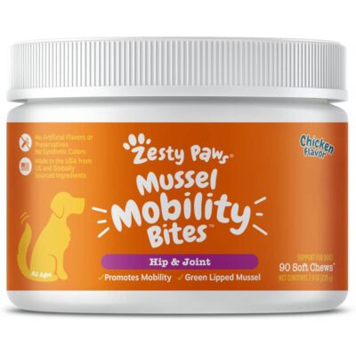 Zesty Paws Select Elements Mussel Mobility Bites