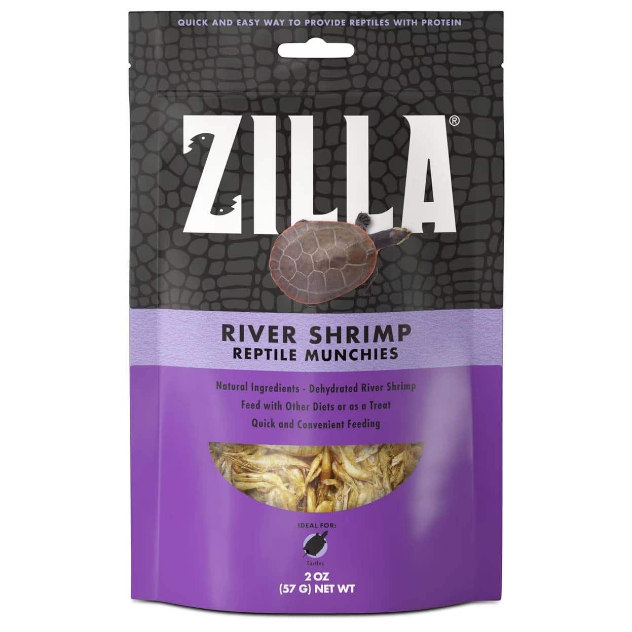 Zilla Reptile Munchies River Shrimp Turtle Food