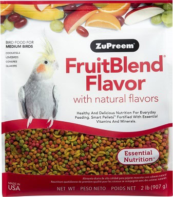 ZuPreem FruitBlend Bird Food
