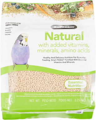 ZuPreem Natural Daily Small Bird Food