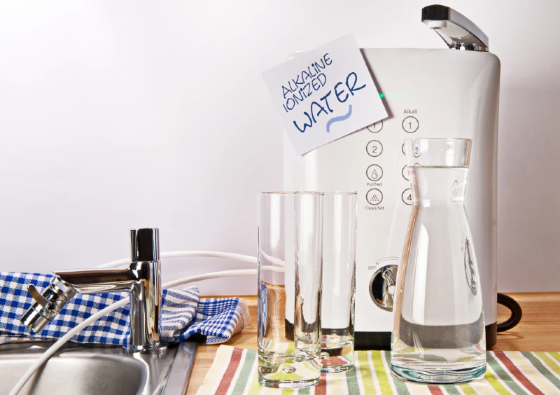 alkaline ionized water