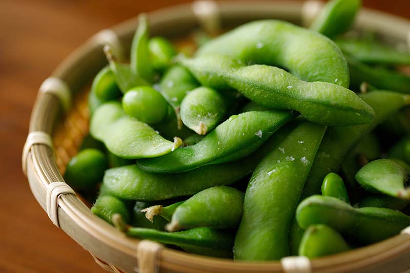 boiled edamame