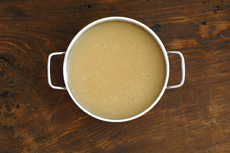broth in a pot