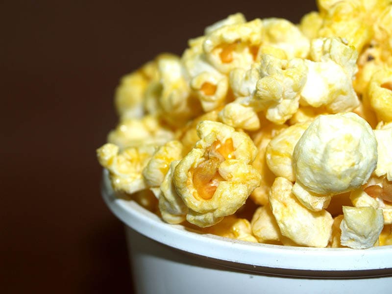 butter flavored popcorn