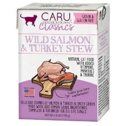 Caru Classic Wild Salmon & Turkey Stew Cat Food