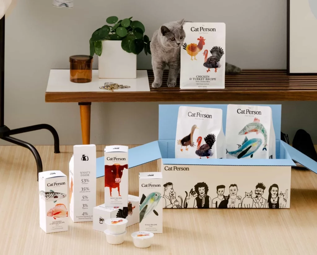 cat person products food