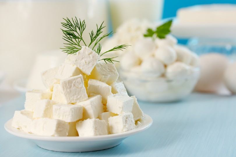 cheese cut into slices