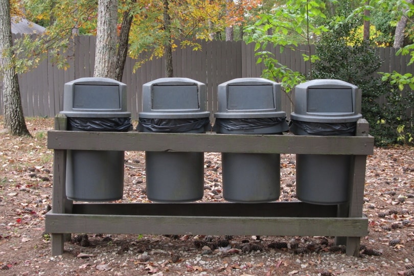 garbage cans with proper lids
