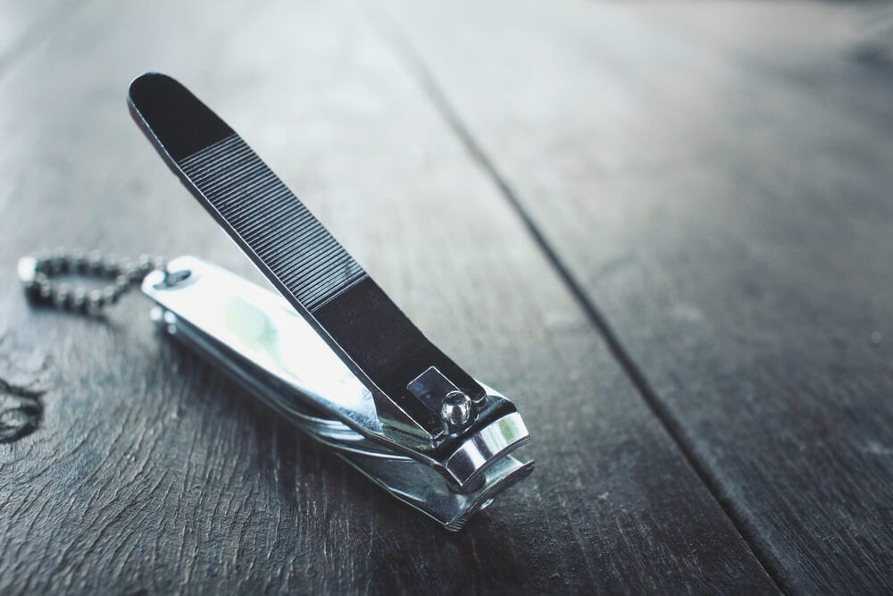 human nail clipper