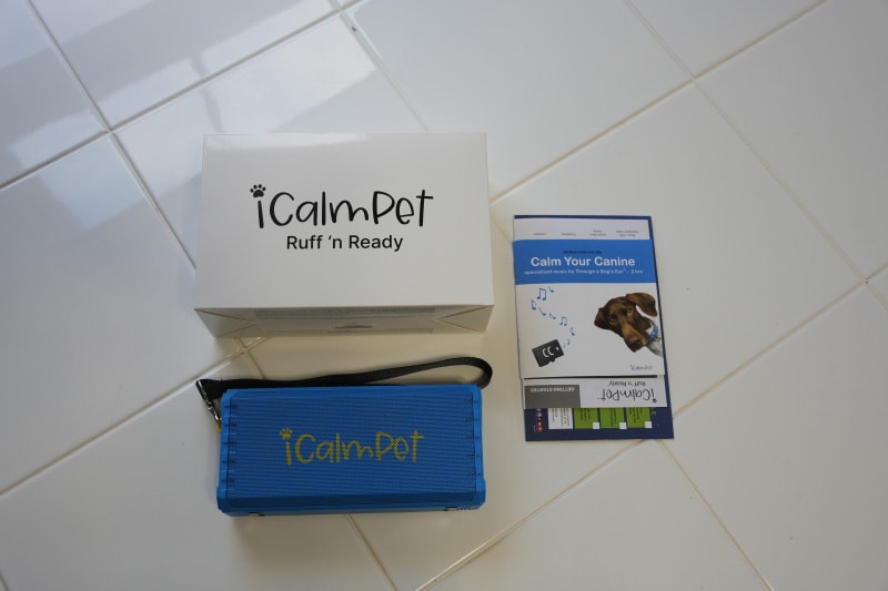 iCalmPet Ruff n' Ready Speaker - product contents