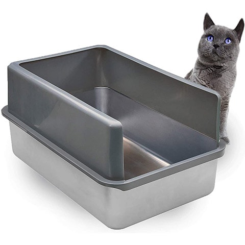 iPrimio Ultimate Stainless Steel Cat XL Litter Box