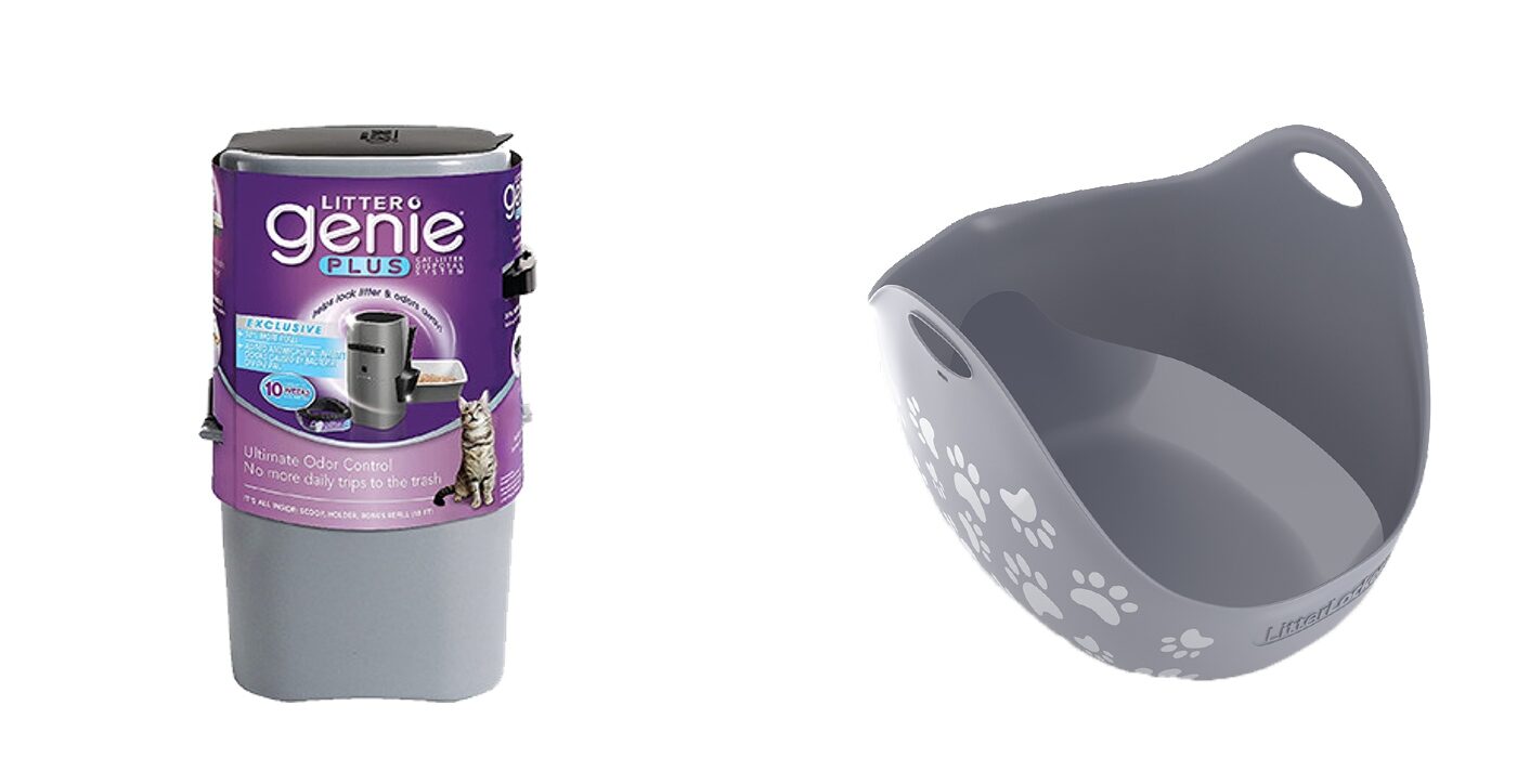 litter genie vs little locker side