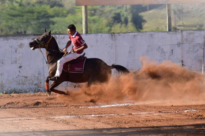 man doing an equestrian sport
