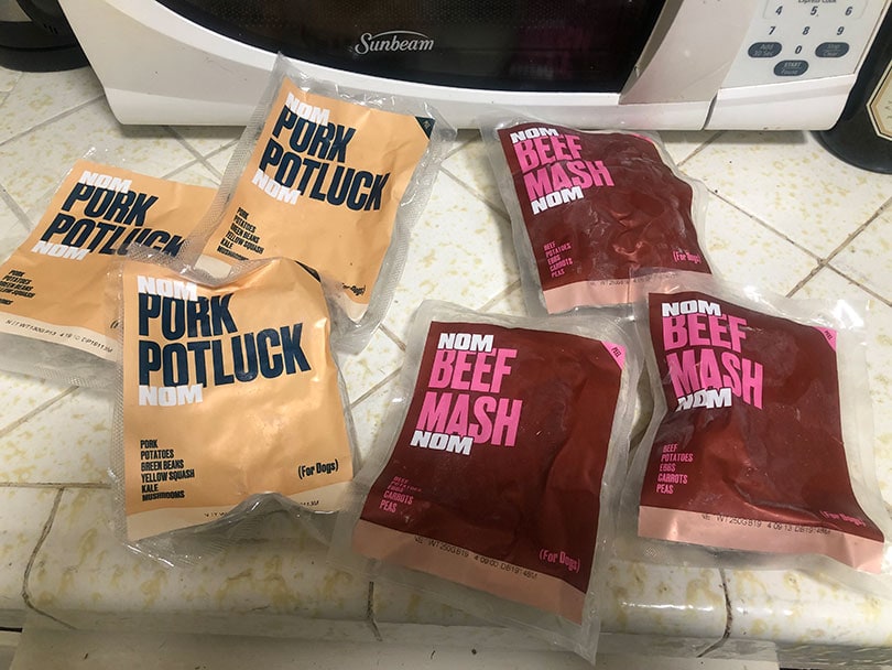 nom nom dog food recipes