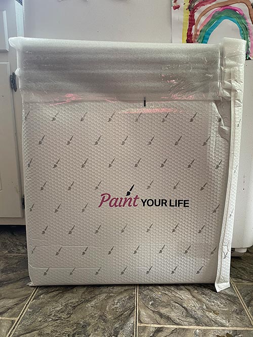 paint your life painting packaging