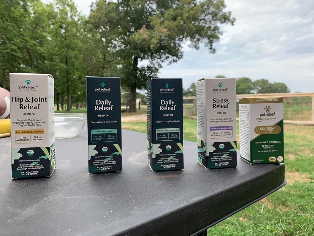 pet releaf hemp oils