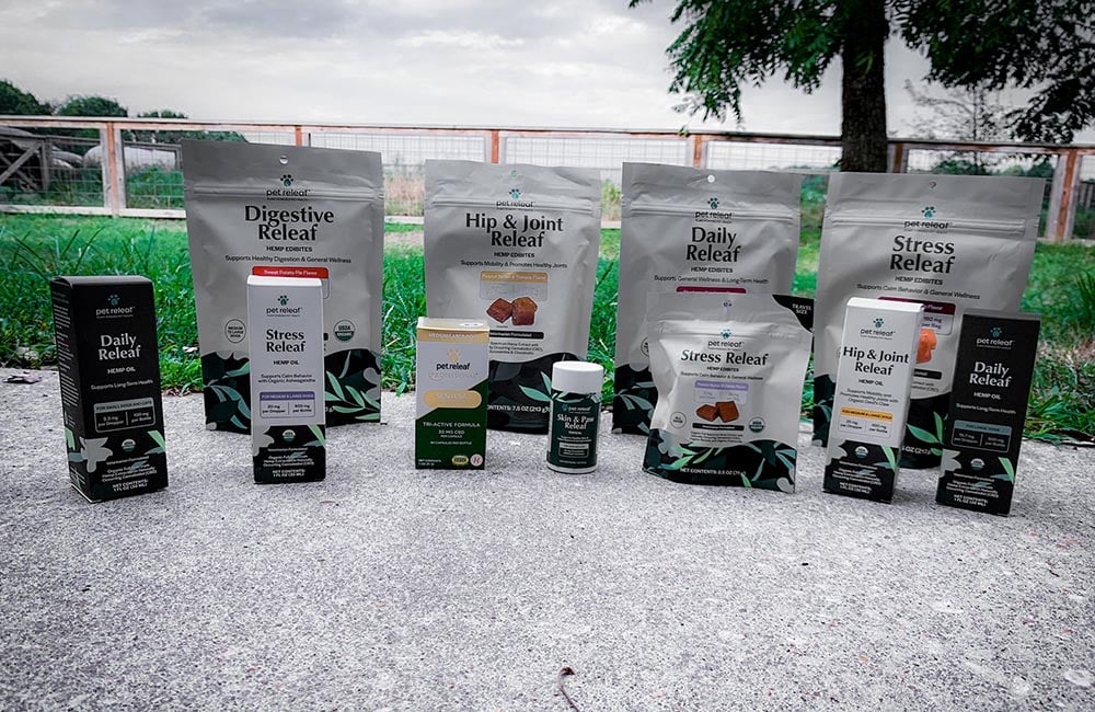 pet releaf hemp products
