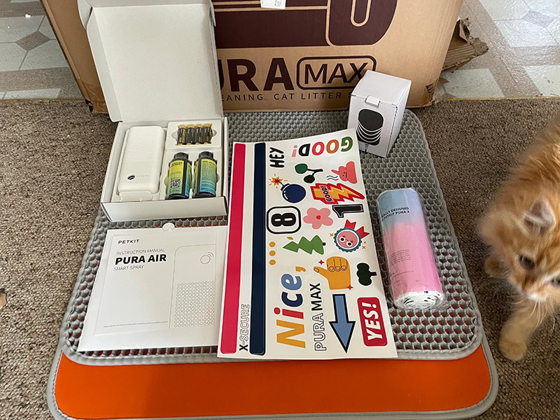 petkit pura max contents