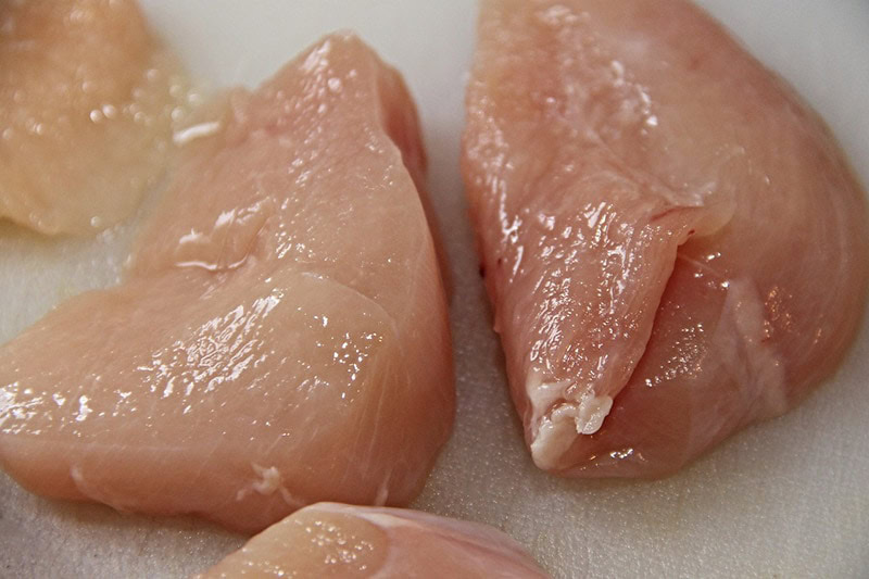 raw chicken meat