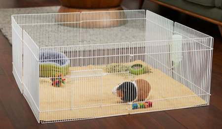 Frisco Wire Small Pet Playpen with Door