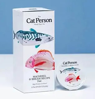 Cat Person Mackerel & Bream Wet Food Recipe