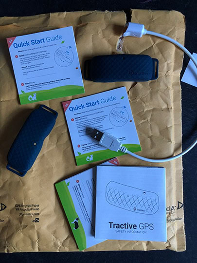 tractive gps cat tracker and manuals