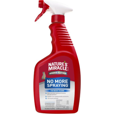 Nature's Miracle Advanced Platinum No More Spraying Cat Deterrent