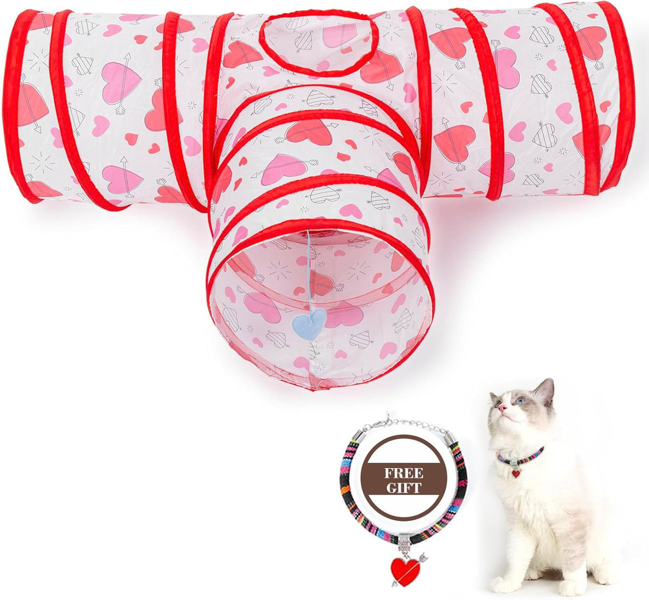 Parnios Store Collapsible Cat Tunnel