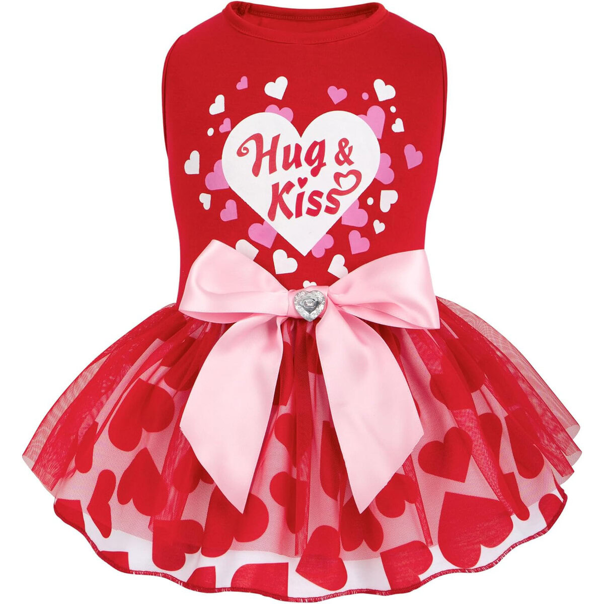 cyeollo Valentine's Day Dog Dress