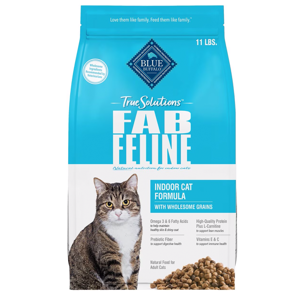 Blue Buffalo True Solutions Fab Feline Natural Indoor