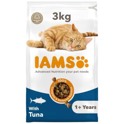 IAMS Adult Dry Cat Food Tuna