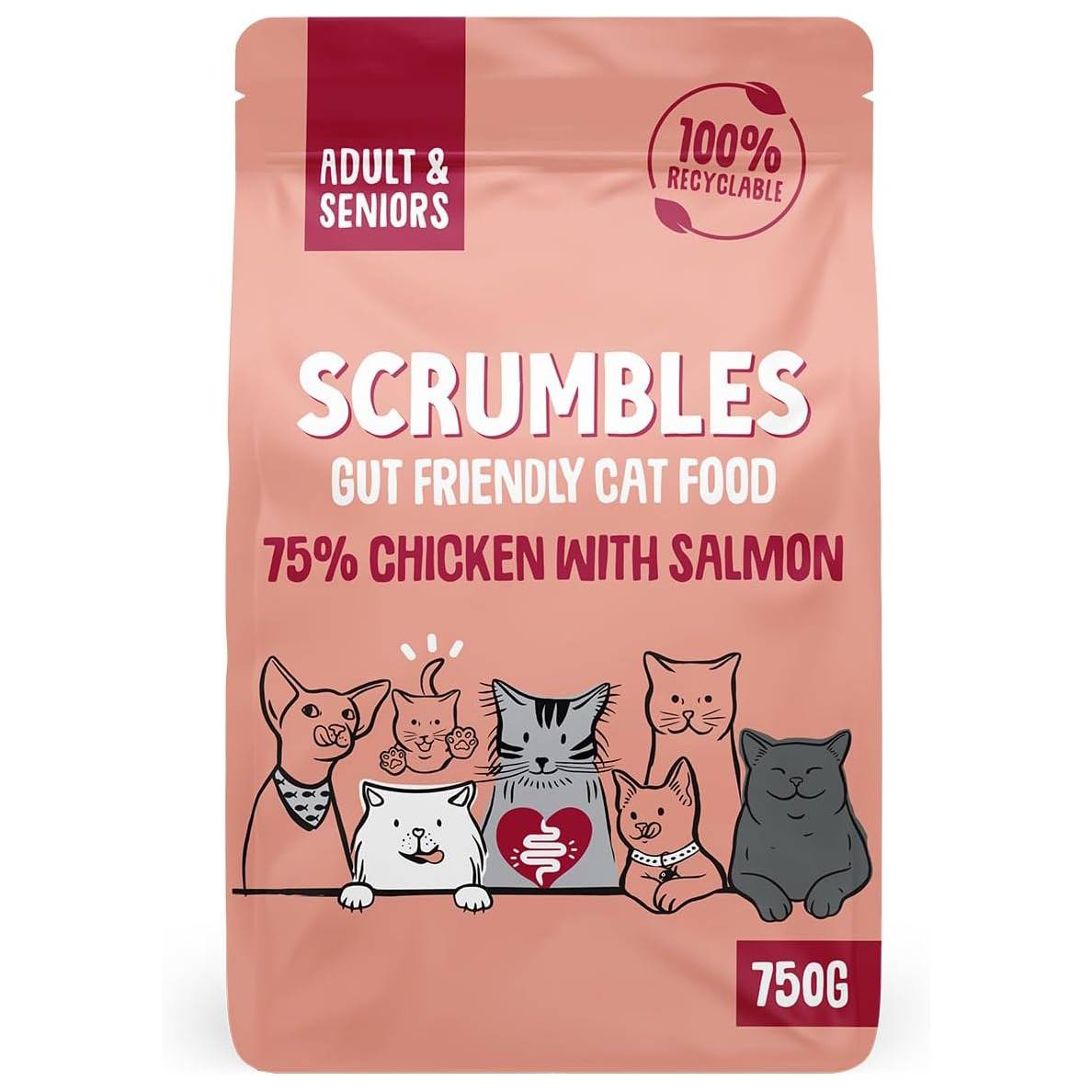 Scrumbles All Natural Dry Cat Food