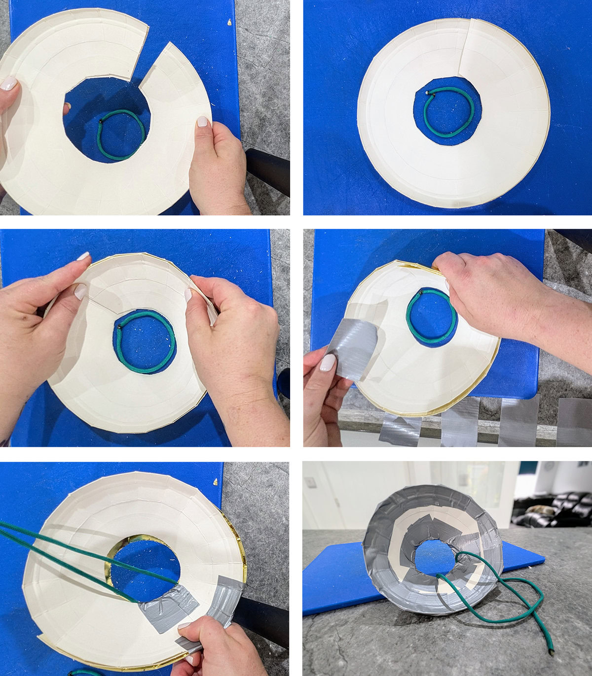paper plate collar procedures
