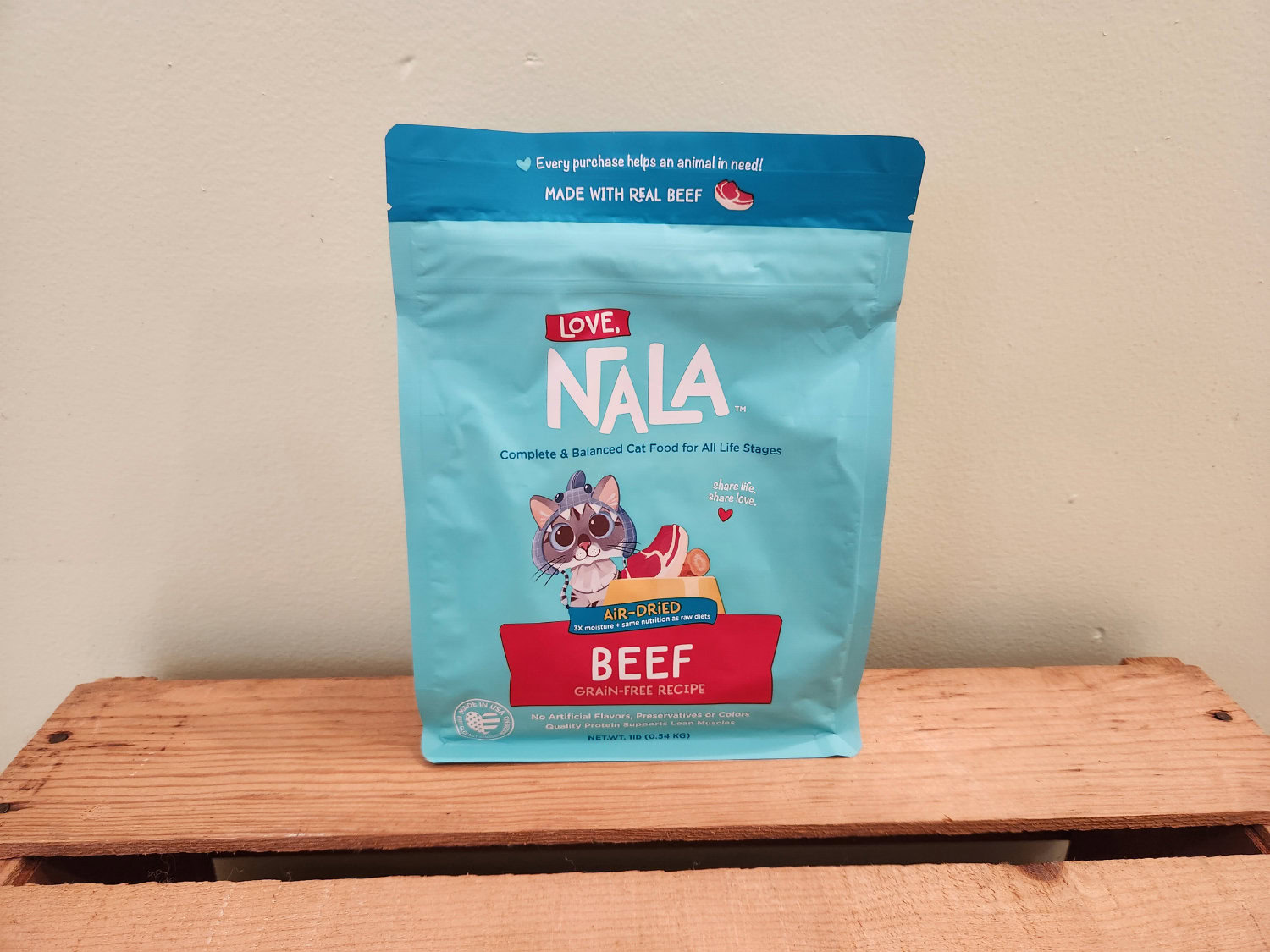 Love, Nala Product Review - Air-dried Beef Recipe