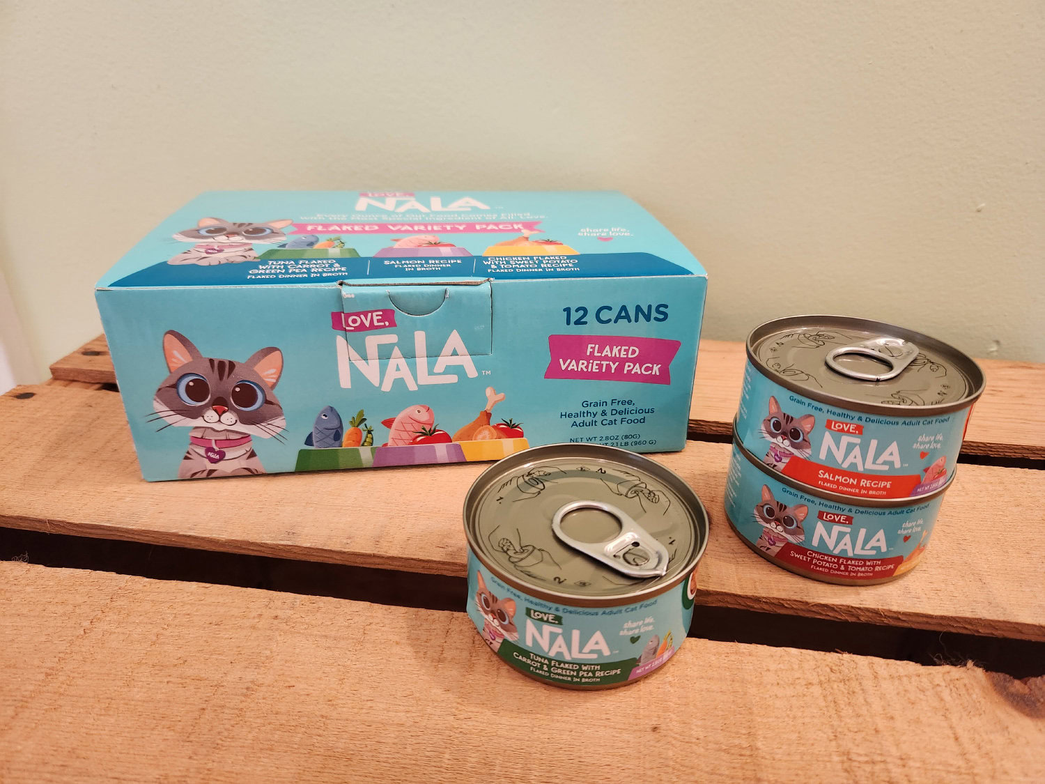 Love, Nala Product Review - Flaked Variety Pack