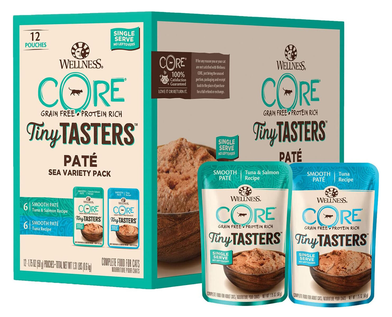 Wellness CORE Tiny Tasters Wet Cat Food Topper