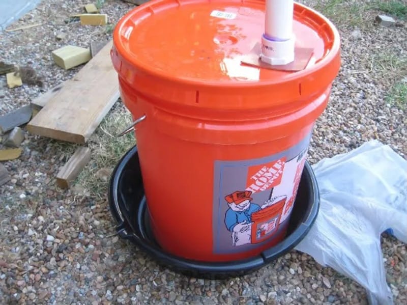 DIY Chicken Waterer and Feeders